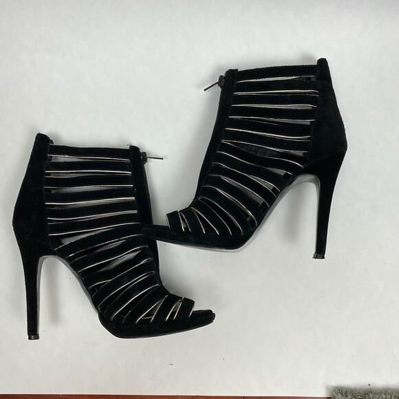 Dolce Vita Gladiator Heeled Booties Size 8 - Picture 4 of 6